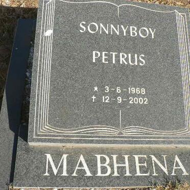 MABHENA Sonnyboy Petrus 1968-2002