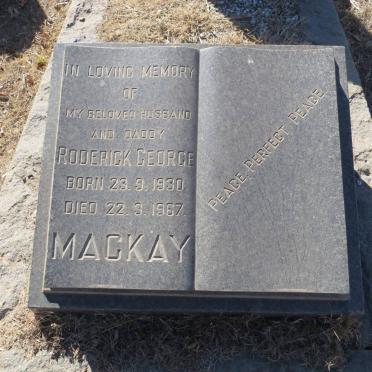 MacKAY Thomas 1901-1963 :: MACKAY Roderick George 1930-1967