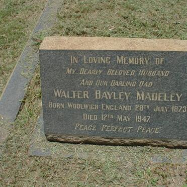 MADELEY Walter Bavley 1873-1947 :: MADELEY Emmay -1852