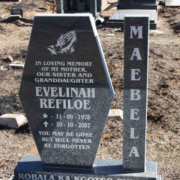 MAEBELA Evelinah Refiloe 1978-2007