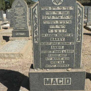 MAGID Harry -1939