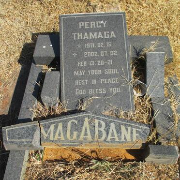 MAGABANE Percy Thamaga 1971-2002