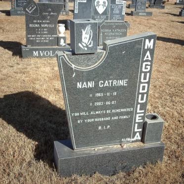 MAGUDULELA Nani Catrine 1965-2003