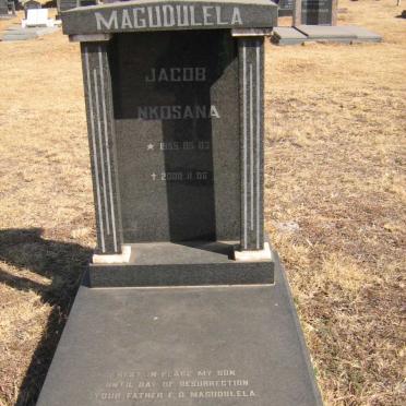 MAGUDULELA Jacob Nkosana 1955-2000