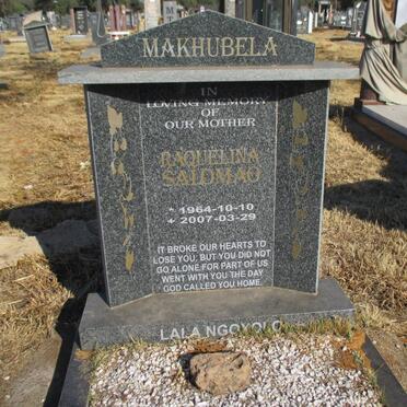 MAKHUBELA Raquelina Salomao 1964-2007