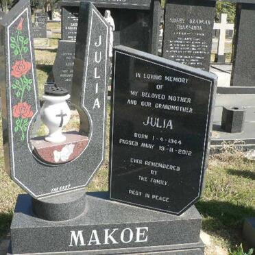 MAKOE Julia 1944-2012