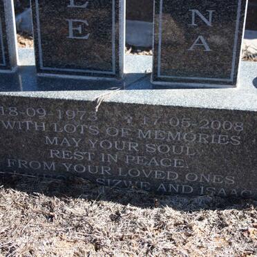 MAKHOSAZANA P.S. Motaung Thembisile 1973-2008