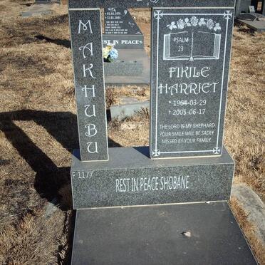 MAKHUBU Fikile Harriet 1964-2005