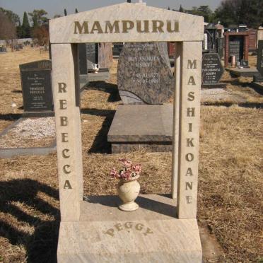 MAMPURU Rebecca Mashikoane 1916-1998