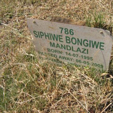 MANDLAZI Siphiwe Bongiwe 1995-2009