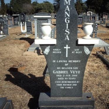 MANGISA Gabriel Vuyo -2004