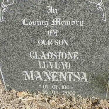 MANENTSA Gladstone Luvuyo 1965-2002