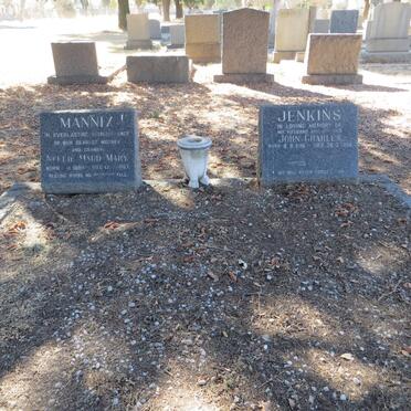 MANNIX Nellie Maud Mary 1886-1967 :: JENKINS John Charles 1916-1968