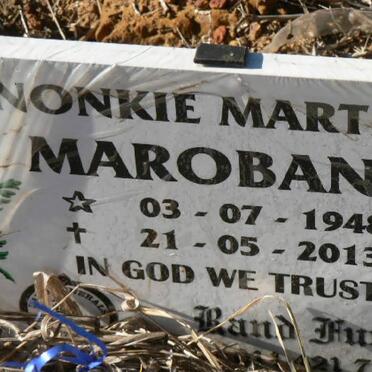 MAROBANE Nonkie Martha 1948-2013
