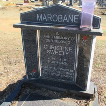MAROBANE Christine Sweety 1973-2009