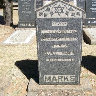 MARKS Samuel -1954