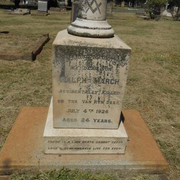 MARCH Ralph -1926