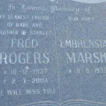 MARSH Embrensia 1935- :: ROGERS Fred 1937-2004