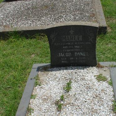 MAREE Jacob Daniel 1890-1970