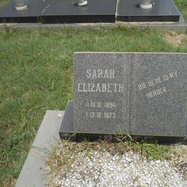 MAREE Sarah Elizabeth 1894-1973