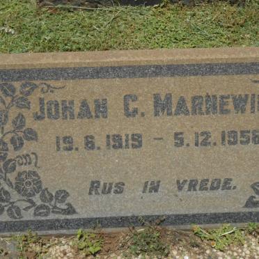 MARNEWICK Johan G. 1919-1958