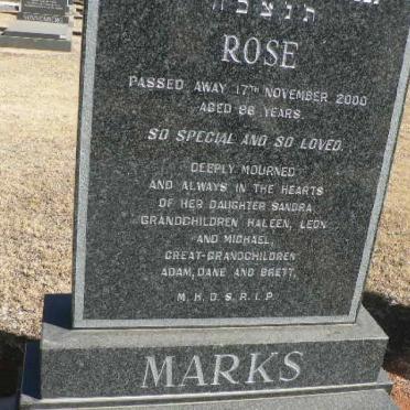 MARKS Rose -2000
