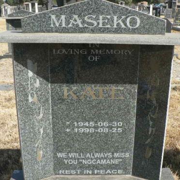 MASEKO Kate 1945-1998