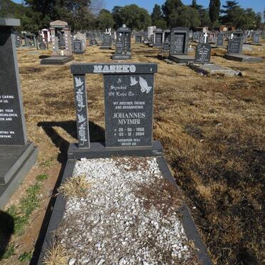 MASEKO Johannes Mvimbi 1959-2004