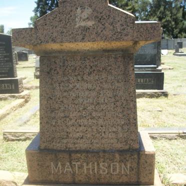 MATHISON Christian Murray 188?-1937 &amp; ? Davidson 188?-1945