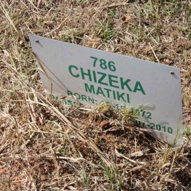 MATIKI Chizeka 1972-2010
