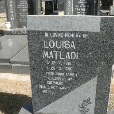 MATLADI Louis 1961-1996