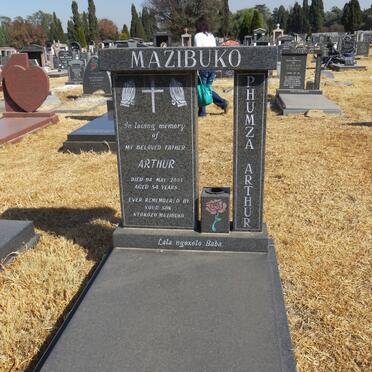 MAZIBUKO Phumza Arthur -2003