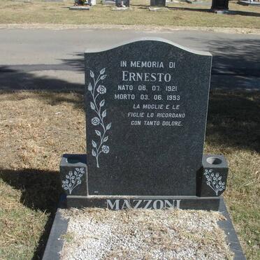 MAZZONI Ernesto 1921-1993