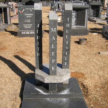 MALEPE Judith Thulisile 1977-2002