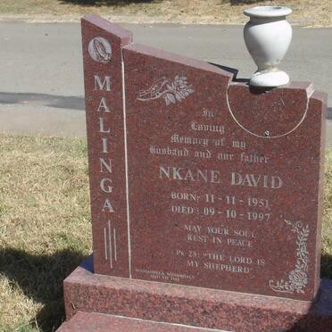 MALINGA Nkane David 1951-1997