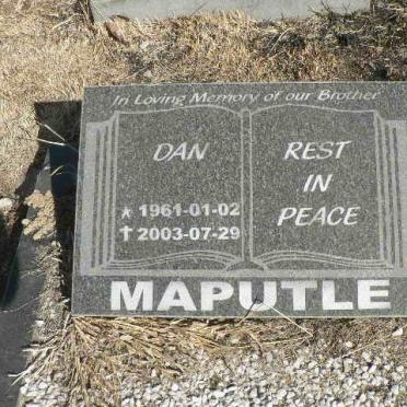 MAPUTLE Dan 1961-2003