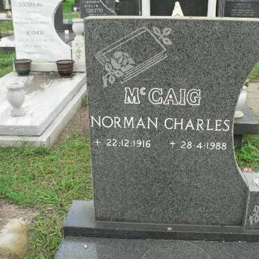 MCCAIG Norman Charles 1916-1988
