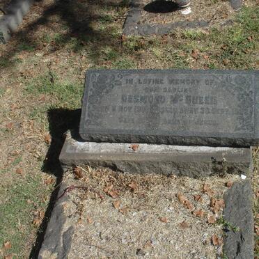 McQUEEN Desmond 1921-1952