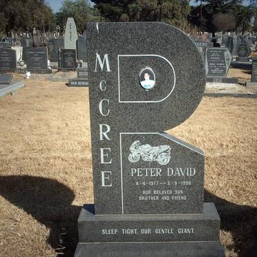 McCREE Peter David 1977-1998