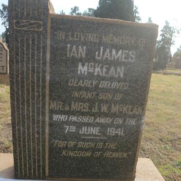 MCKEAN Ian James -1941