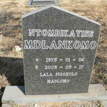 MDLANKOMO Ntombikayise 1975-2003