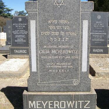 MEYEROWITZ Celia -1959