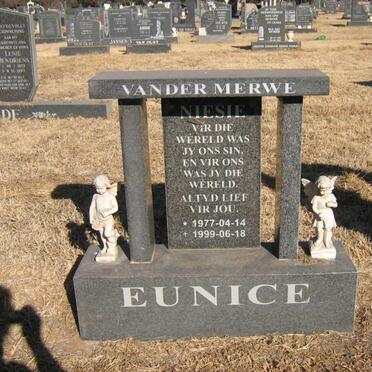 MERWE Eunice, van der 1977-1999
