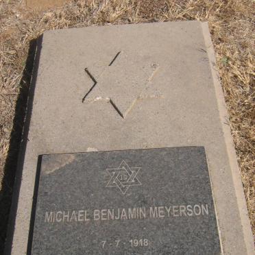 MEYERSON Michael Benjamin -1918