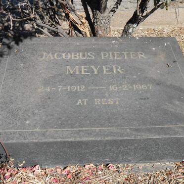 MEYER Jacobus Pieter 1912-1967