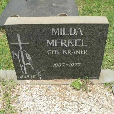 MERKEL Milda nee KRAMER 1887-1977