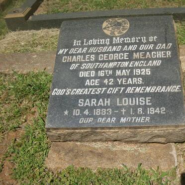 MEACHER Charles George -1925 &amp; Sarah Louise 1883-1942