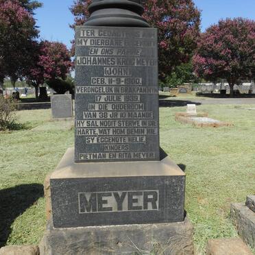 MEYER Johannes Krog 1900-1939