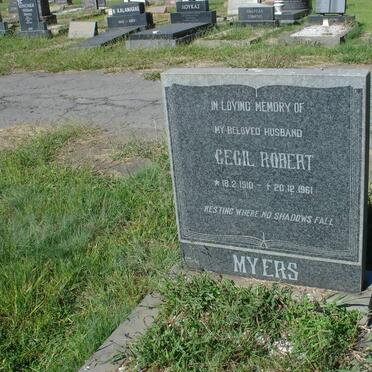 MEYERS Cecil Robert 1910-1961