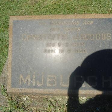 MIJBURGH ?? Jacobus ??-1950